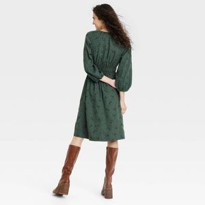 NWT Universal Thread 3/4 sleeve midi dress